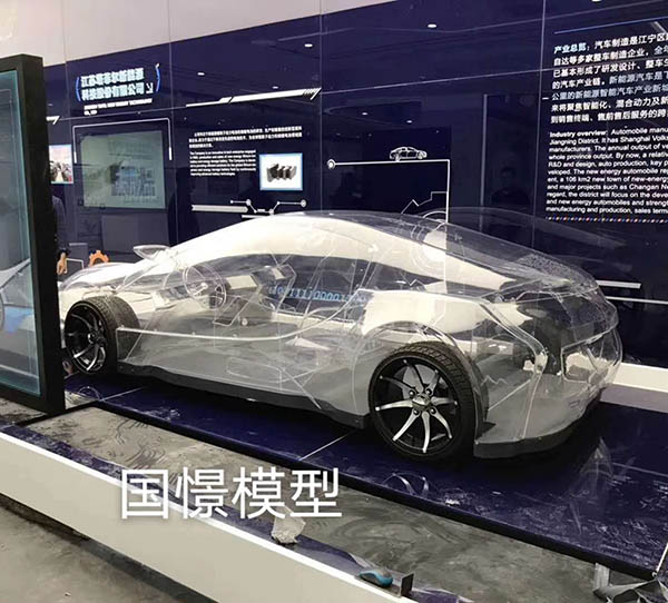 东莞透明车模型